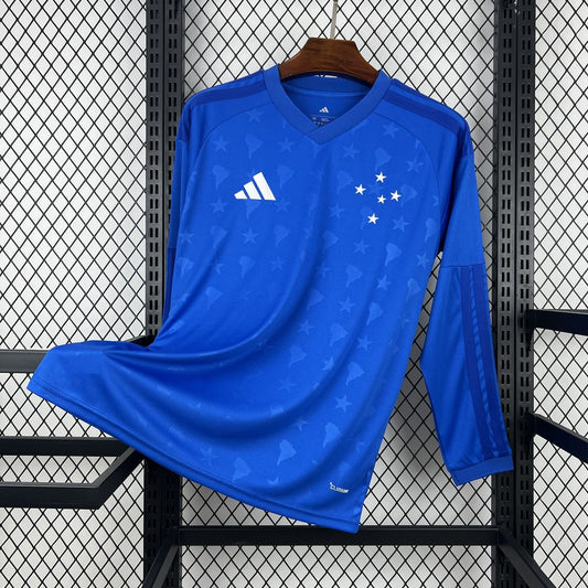Camisa de manga comprida para jogos em casa Cruzeiro 2026/27 Masculino