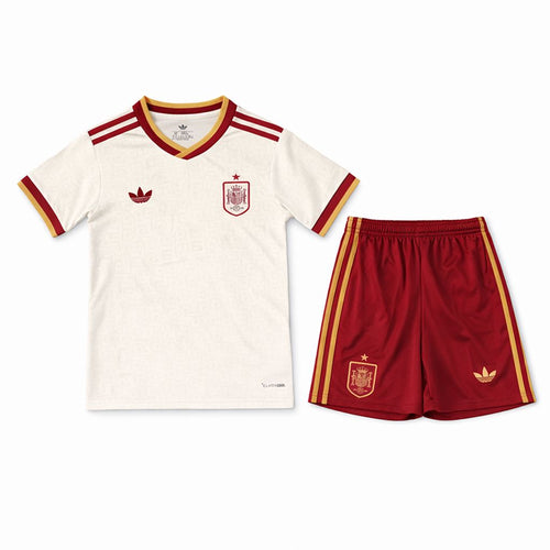 Kids Spain 2026 Copa do Mundo Away Kit