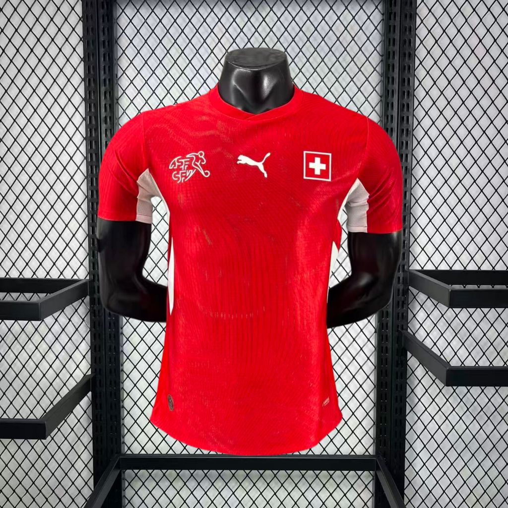 Camisa Copa do Mundo Titular – Jogador Switzerland 2026 Masculino
