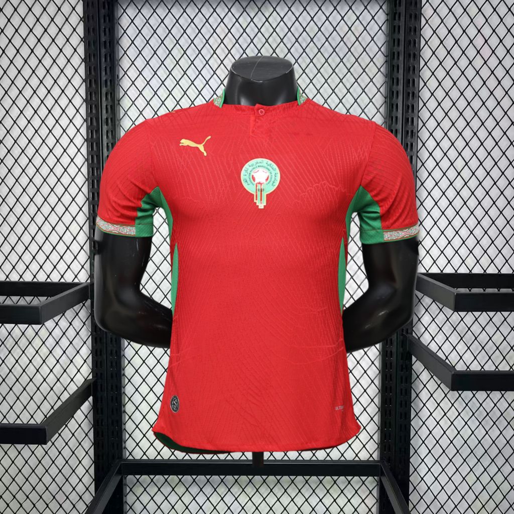 Camisa Copa do Mundo Titular – Jogador Morocco 2026 Masculino