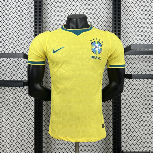 Camisa Brazil 2026 Copa do Mundo Titular Versão Jogador
