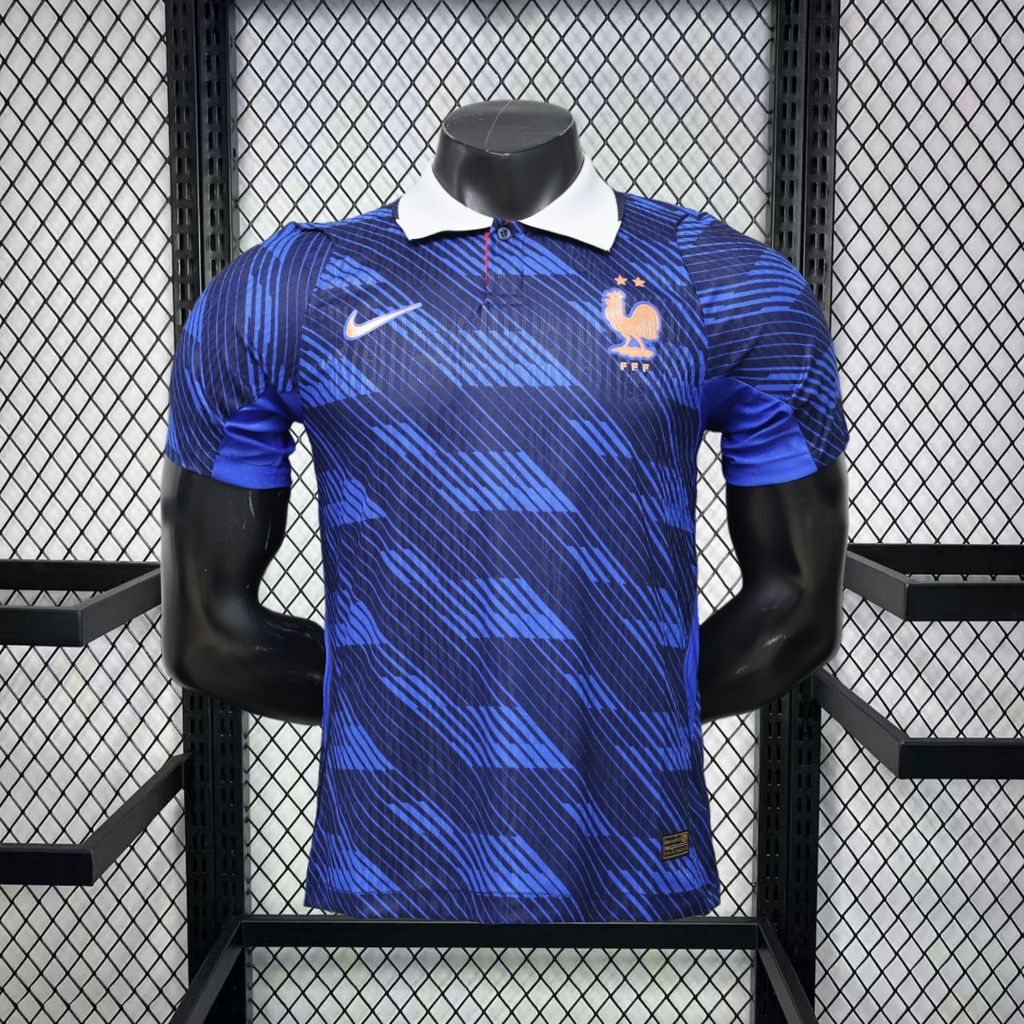 Camisa Copa do Mundo Titular – Jogador France 2026 Masculino