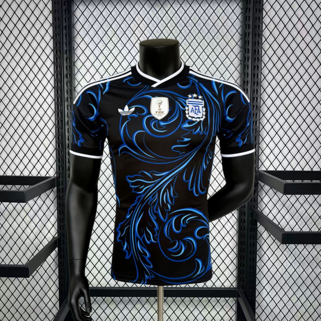 Camisa Argentina 2026 Copa do Mundo Reserva Versão Jogador