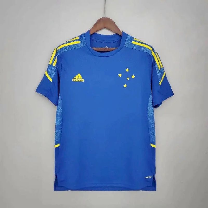 Camisa Pré-Jogo Cruzeiro 2021/22 Masculino – Blue