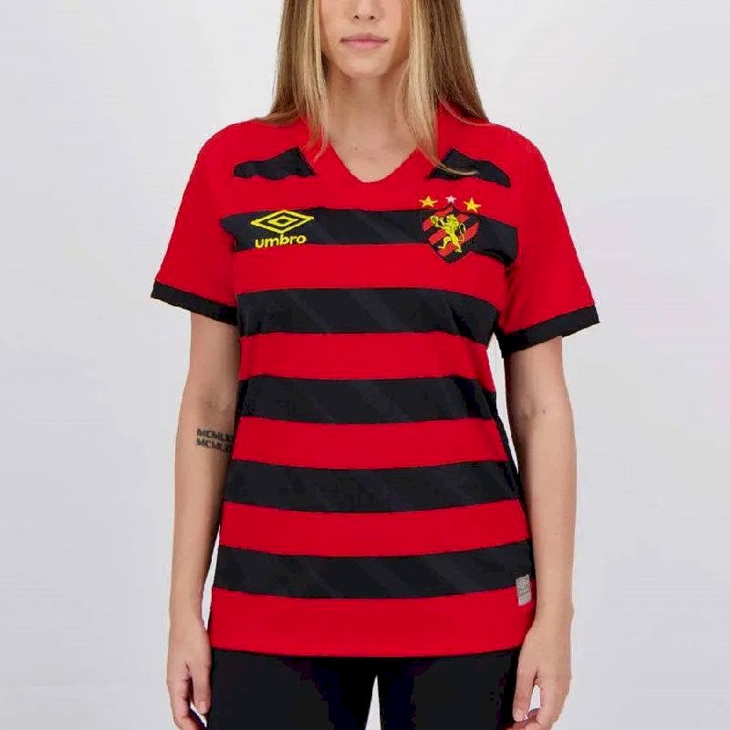 Camisa Titular Sport Recife 2021/22 Feminino