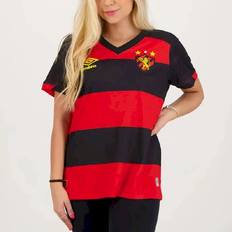 Camisa Titular Sport Recife 2022 Feminino