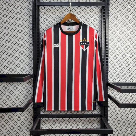 Camisa Reserva Manga Longa Sao Paulo 2024/25 Masculino